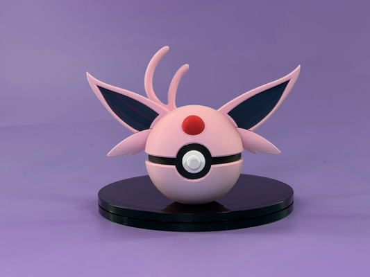 Espeon Inspired Ball - Front View