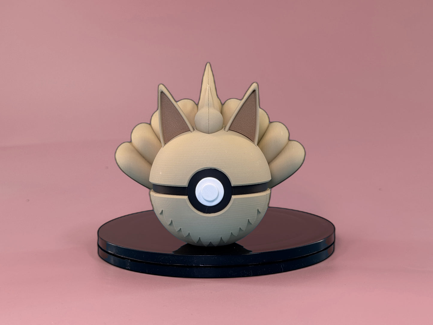 Ninetales Inspired Ball - Front View