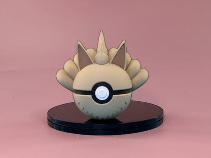 Ninetales Inspired Ball - Front View
