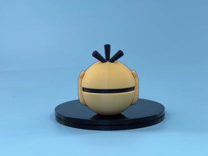 Psyduck Inspired Ball - Back
