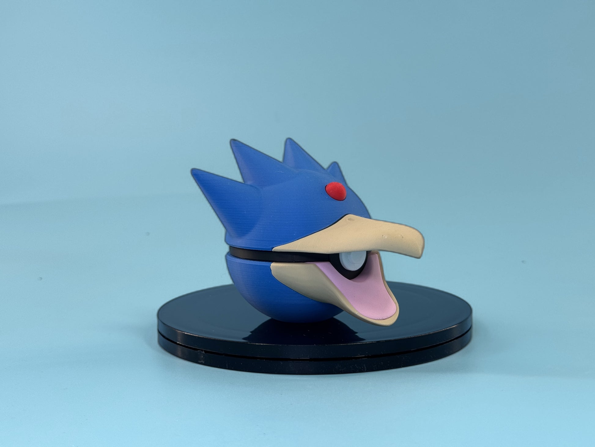 Golduck Inspired Ball - Side View