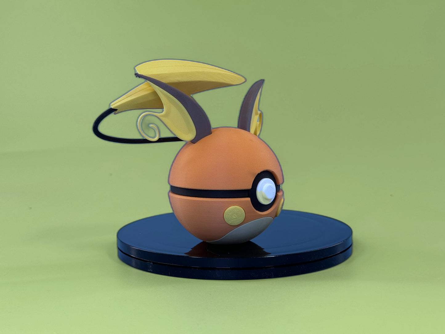 Raichu Inspired Ball - Side View
