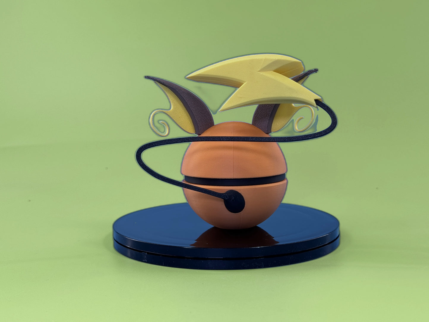 Raichu Inspired Ball - Back View