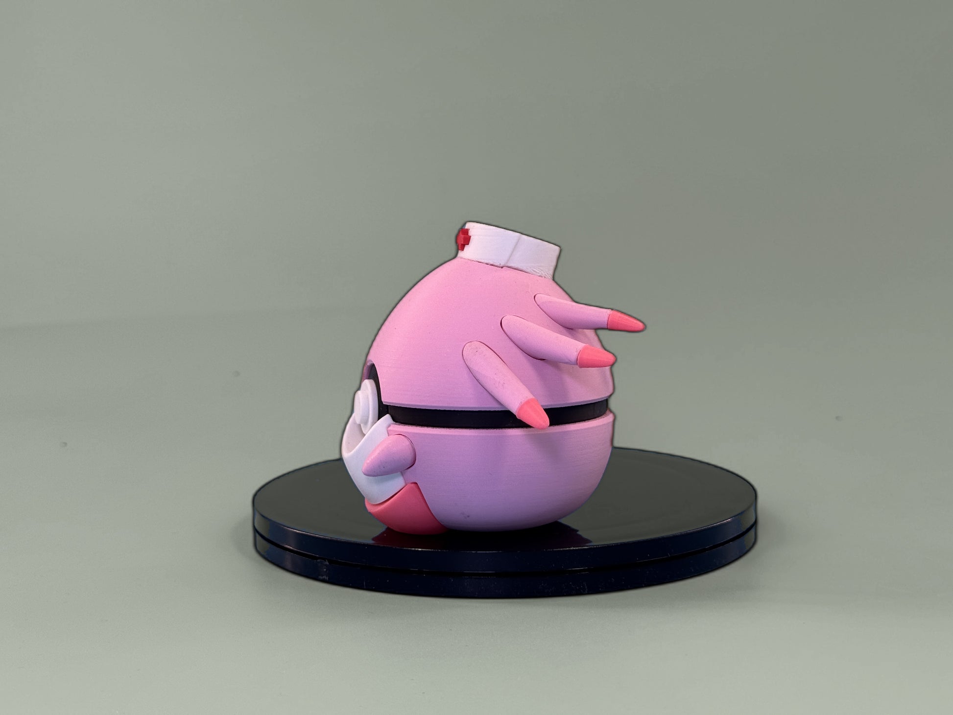 Chansey Inspired Ball - Side View