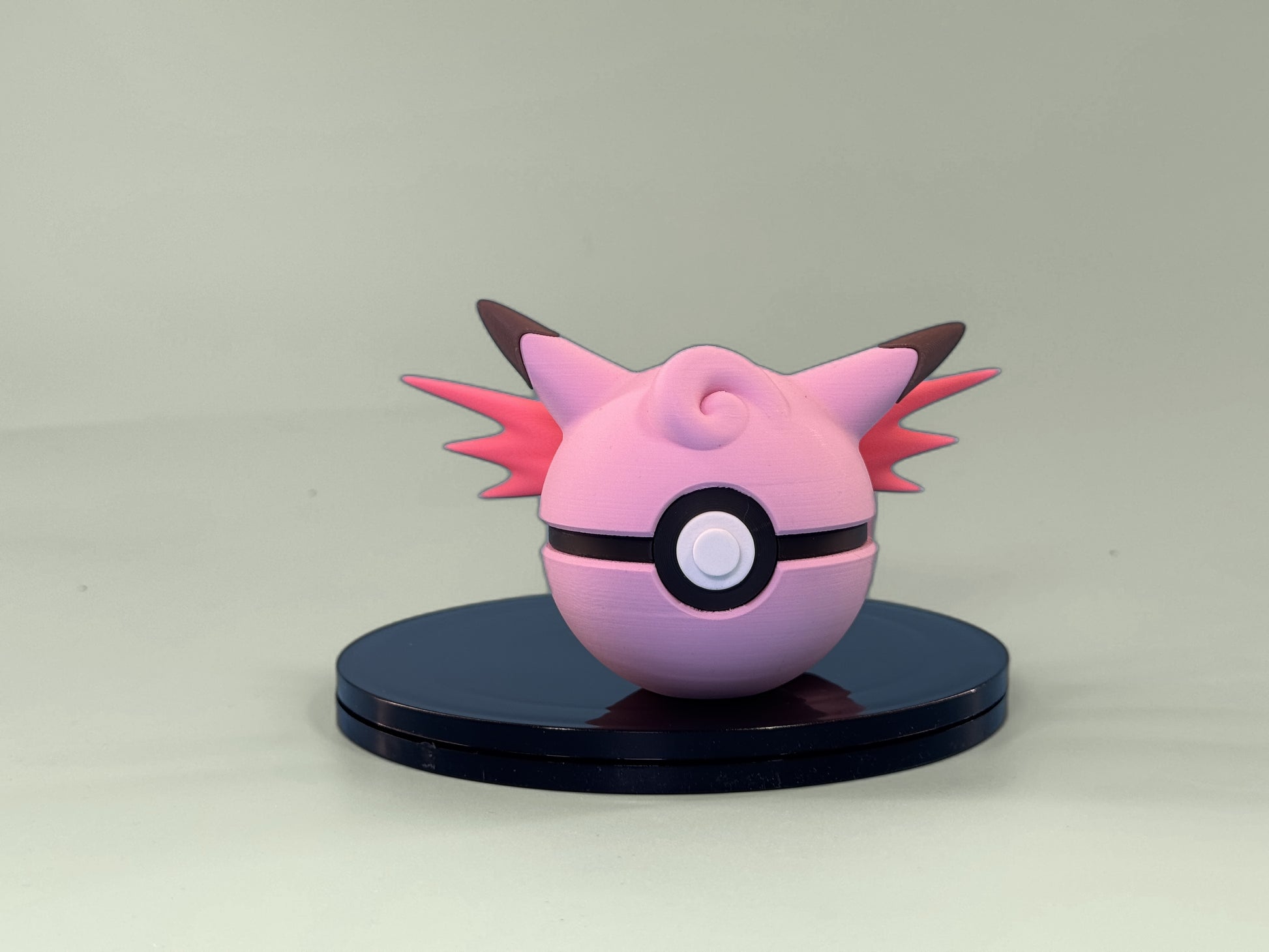 Clefable Inspired Ball - front view