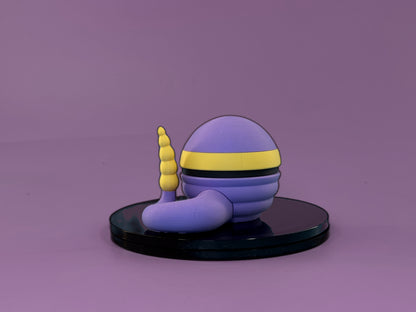 Ekans Inspired Ball - Back View