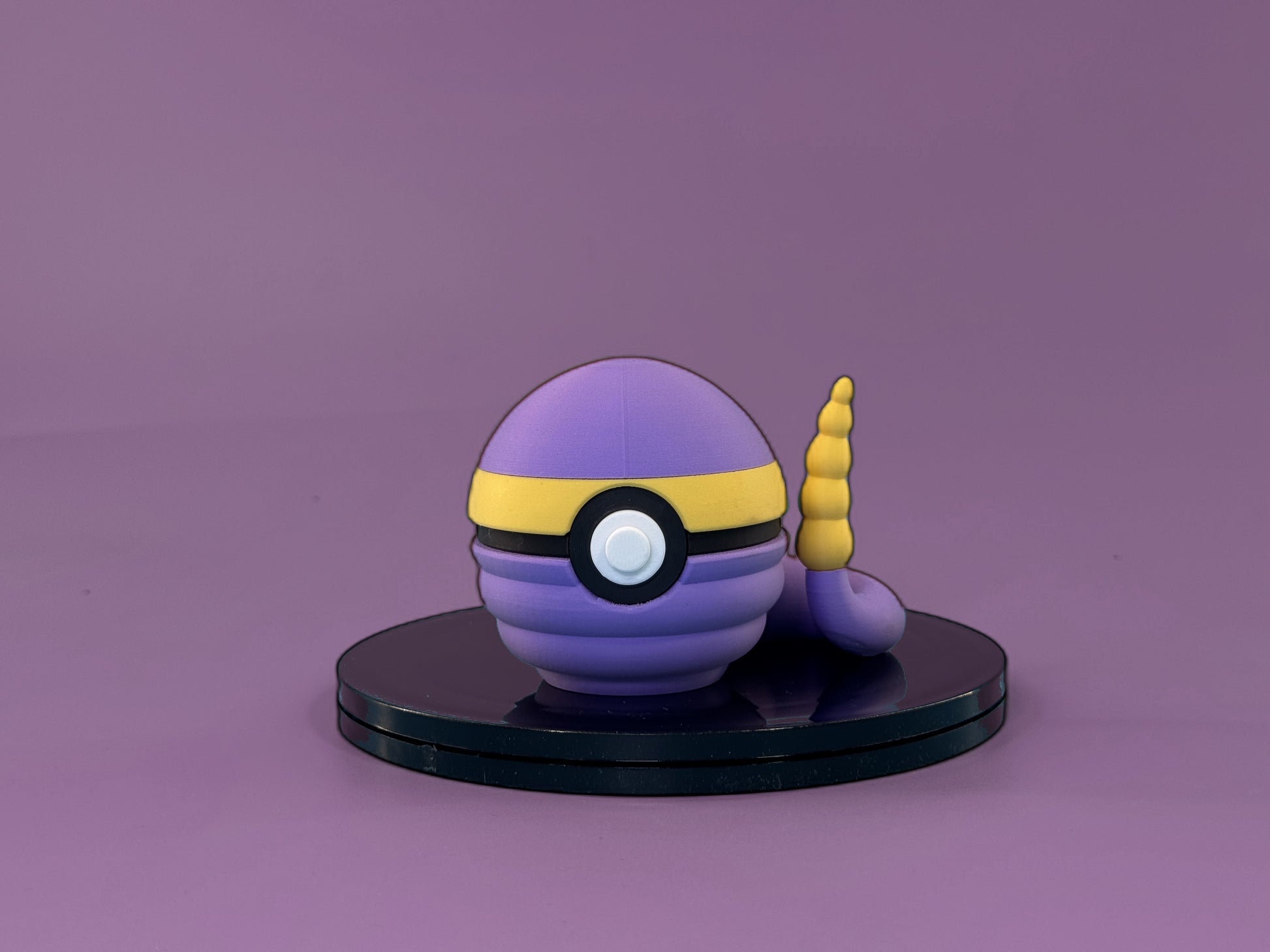 Ekans Inspired Ball - Front View