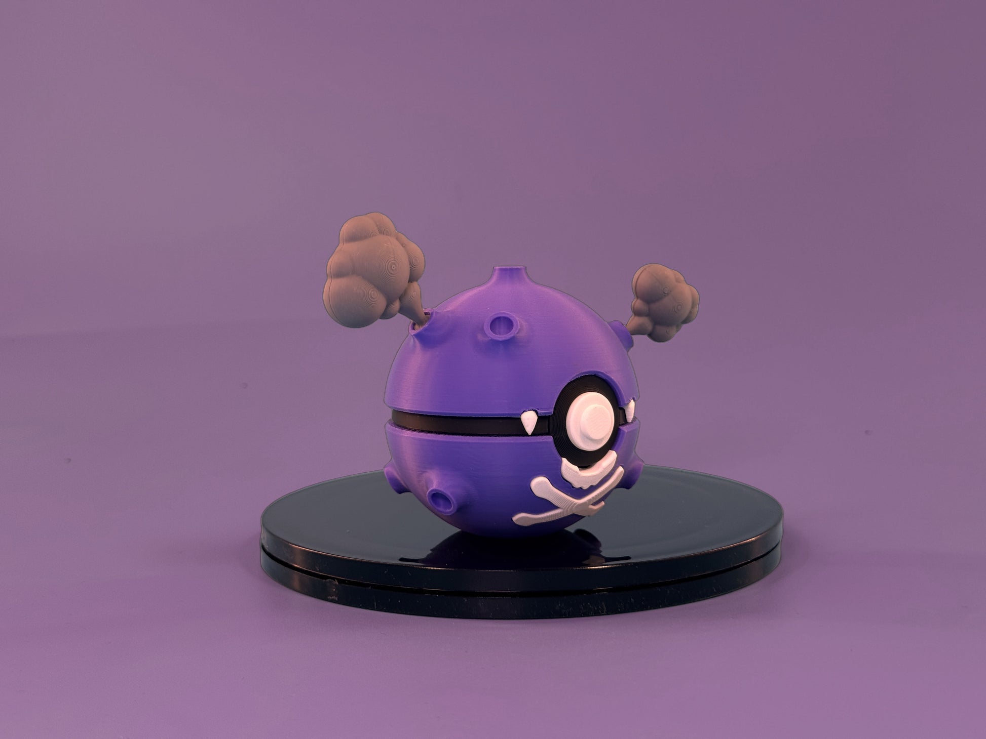 Koffing Inspired Ball - Side View