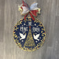 "Peace on Earth" Christmas Round Sign