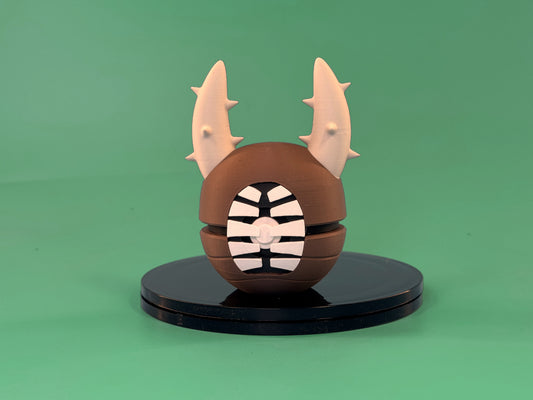 Pinsir Inspired Ball - Front View