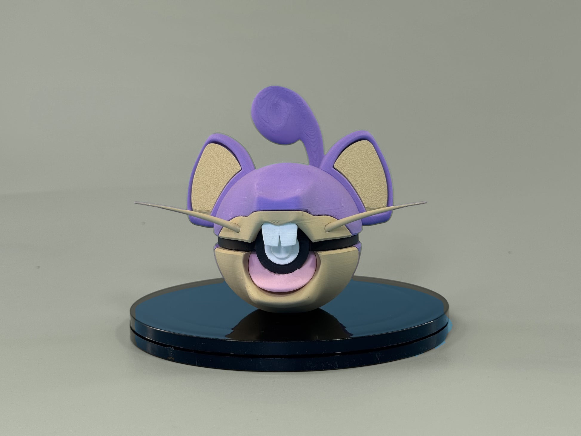 Rattata Inspired Ball - Front View