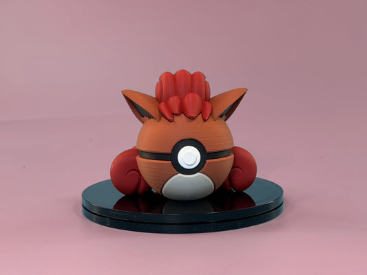Vulpix Inspired Ball — view 1