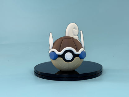 Wartortle Inspired Ball - Front View
