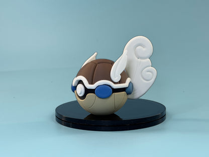 Wartortle Inspired Ball - Side View